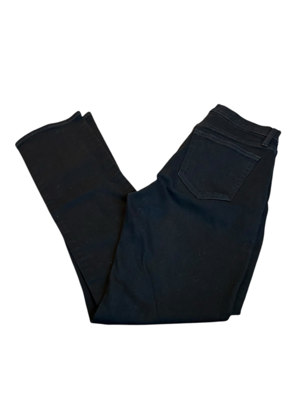 GAP black classic straight jeans